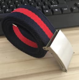 Fashion New Unisex Trousers Belts Canvas Belt Metal Buckle Men Women Boys Jeans Belts Candy Colors Top Quality140cm Luxury Belts