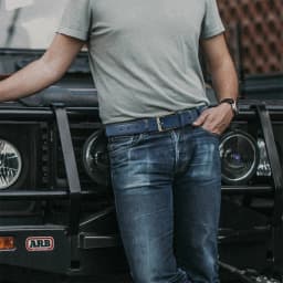 Men's Fashion Metal Alloy Automatic Buckle Adult Leather Brand Jeans Business Belt