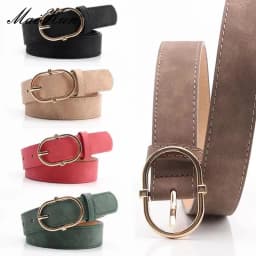 Maikun New Women's Belt With Alloy Pin Buckle Soft And Comfortable Jeans Belt Girls' Clothing Belt