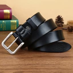 Mens Belts Top Cowhide Full Match Casual Jeans Vintage Luxury High Quality Male Designer Genuine Leather Belt For Men