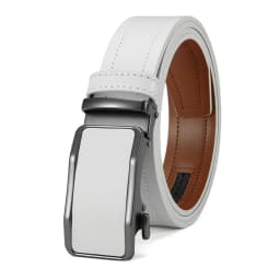 Automatic Buckle Belt for Men Famous Brand Business Belt Men High-quality PU Leather Waist Straps Black Male Jeans Belts for Men
