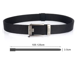 MEDYLA Tactical Belt Nylon Military Army belt Outdoor Metal Buckle Police Heavy Duty men's Training Hunting Belt