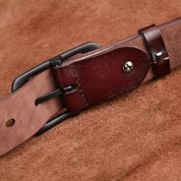 VATLTY Stylish Leather Belt for Women Matte Alloy Buckle Natural Cowhide 2.8cm Ladies Belt Jeans Brown Trousers Belt Female