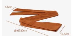 Helisopus  New Suede Belts for Women Corset Camel Autumn Winter Waist Belt Female Waistband Solid Bow Tie Wide Belts