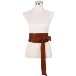 Helisopus  New Suede Belts for Women Corset Camel Autumn Winter Waist Belt Female Waistband Solid Bow Tie Wide Belts