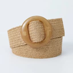 Green Black Yellow Vintage Braided Waist Belt Female Belt Round Buckle Wide Style Elasticity Belt for Women Clothing Accessories