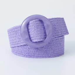 Green Black Yellow Vintage Braided Waist Belt Female Belt Round Buckle Wide Style Elasticity Belt for Women Clothing Accessories