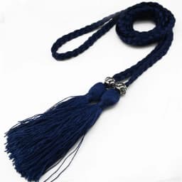 Ladies Belts Fashion Chinese Braided Style Woven Tassel Belt Women's Bohemian Tassel Waistband Waist Rope Dress Accessories
