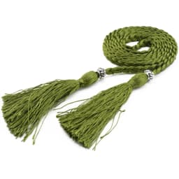 Ladies Belts Fashion Chinese Braided Style Woven Tassel Belt Women's Bohemian Tassel Waistband Waist Rope Dress Accessories
