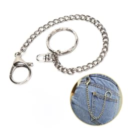 Women Studded Grommet Hole 2 Row Pin Buckle Canvas Nylon Belt Waistband