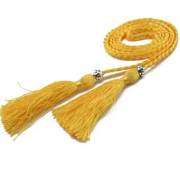 Women Waist Belt Rope Chinese Braided Style Woven Tassel Belt Colorful Knot Decorated Waist Chain Female Dress Coat Accessories
