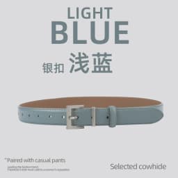 New Genuine Leather Women's Belt Simple Retro Women's Belt Paired with Jeans Casual Pants Width 2.8cm Luxury  Designer Belt
