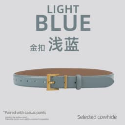 New Genuine Leather Women's Belt Simple Retro Women's Belt Paired with Jeans Casual Pants Width 2.8cm Luxury  Designer Belt