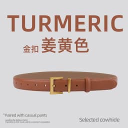 New Genuine Leather Women's Belt Simple Retro Women's Belt Paired with Jeans Casual Pants Width 2.8cm Luxury  Designer Belt
