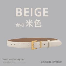 New Genuine Leather Women's Belt Simple Retro Women's Belt Paired with Jeans Casual Pants Width 2.8cm Luxury  Designer Belt