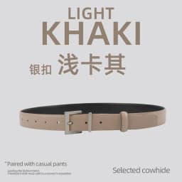 New Genuine Leather Women's Belt Simple Retro Women's Belt Paired with Jeans Casual Pants Width 2.8cm Luxury  Designer Belt