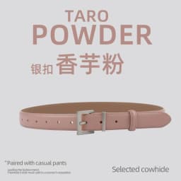 New Genuine Leather Women's Belt Simple Retro Women's Belt Paired with Jeans Casual Pants Width 2.8cm Luxury  Designer Belt