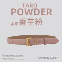 New Genuine Leather Women's Belt Simple Retro Women's Belt Paired with Jeans Casual Pants Width 2.8cm Luxury  Designer Belt