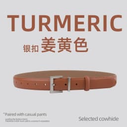 New Genuine Leather Women's Belt Simple Retro Women's Belt Paired with Jeans Casual Pants Width 2.8cm Luxury  Designer Belt
