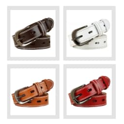 Luxury Genuine Leather Belts for Women Top Quality Cowskin Women's Belt Vintage Metal Buckle Strap for Jeans Fashion Accessories