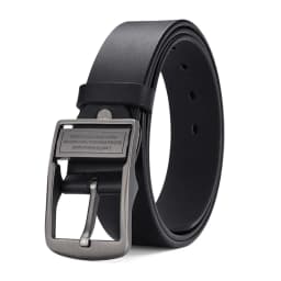 New Leather Cowhide Men's Belt Fashion Metal Alloy Pin Buckle Adult Luxury Brand Jeans Business Casual Waist Male Strap Brand
