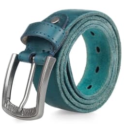 MEDYLA Men's Belt Natural Skin Cowhide Belt Vintage Alloy Pin Buckle Jeans Belts Strap Casual Leather Belt For Men DSW533