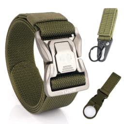 VATLTY New 4.3cm Tactical Outdoor Belt Tight Nylon Aluminum Buckle Quick Release Men's Military Belt Casual Wide Waistband Male