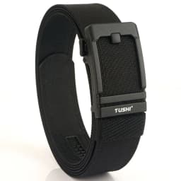TUSHI Hard Belt Military Belt for Men Sturdy Nylon Metal Automatic Buckle Police Tactical Belt Outdoor Girdle IPSC Accessories
