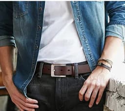 105 125 130 140 150 160 170cm Genuine Cowhide Men Belt High Quality Waist Large Size Luxury Designer Belts Pair with Black Jeans