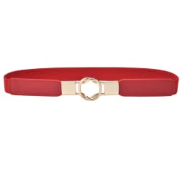 Women Skinny Stretchy Waist Belt for Dress Ladies Elastic Thin Belt Plus Size