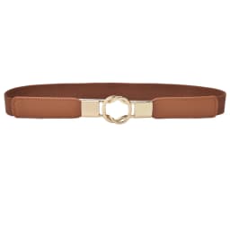 Women Skinny Stretchy Waist Belt for Dress Ladies Elastic Thin Belt Plus Size