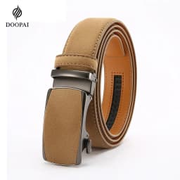 Men Fashion Belt Genuine Leather Belt for Men Automatic Belts Adjustable Waistband Business Belts 허리띠