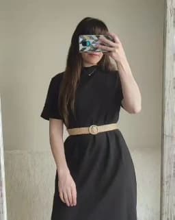 New Fashion Women Braided Bright Colors Belts Circular Gold Buckle Ladies Waist Ornament No Holes All Matching