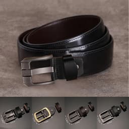 1Pc Men's Wide Alloy Belt Head New Pin Belt Buckle Men's Metal Clip Buckle Handmade Replacement Leather Craft Accessories