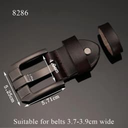 1Pc Men's Wide Alloy Belt Head New Pin Belt Buckle Men's Metal Clip Buckle Handmade Replacement Leather Craft Accessories