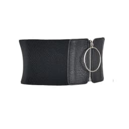 Fashion Punk Corset Wide Belts Women Slimming Body Elastic Bustier Waistband PU Leather Hip Hop Gothic Dress Girdle Belt Straps