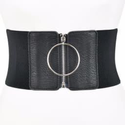 Fashion Punk Corset Wide Belts Women Slimming Body Elastic Bustier Waistband PU Leather Hip Hop Gothic Dress Girdle Belt Straps