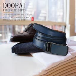 DOOPAI Men Belt Automatic Buckle Belt Fashion Alloy Belts Leather Luxury Belts for Men Business Luxury Designer Clothes