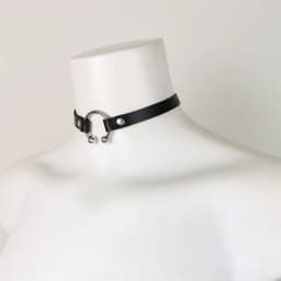 Vintage Y2K Necklace Belt For Women Fashion Punk Pu Leather Choker Collar Chain Jewelry Goth Cool Stuff Couple Accessorie Belt