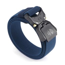 KOLBER 110cm/125cm/140cm Elastic Belt for Men Aluminum Buckle Quick Release Outdoor Casual Belt Military Tactical Belt Male