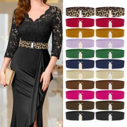 SISHION 2025 Spring Fashion Black Women Waist Belt YD0010 Plus Size Elastic Corset Belts Y2K Accessories Ceinture