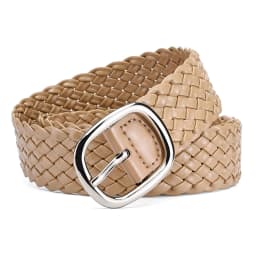 Fashion Women Braided Bright Colors Belts Ladies Waist Ornament No Holes All Matching