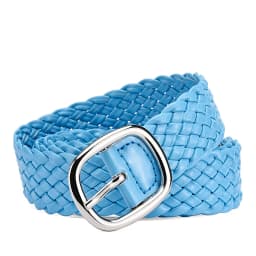 Fashion Women Braided Bright Colors Belts Ladies Waist Ornament No Holes All Matching
