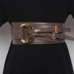 Fashion Wide Cowskin Cummerbund Women's Cummerbunds Knot Real Leather Waistbands For Dress Decorate Waist Belt Coat Accessorie