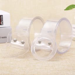 New Transparent Plastic Solid Color PVC Material Women Belt Fashion Tide All-match Casual Fashion Personalized Waistband 2020