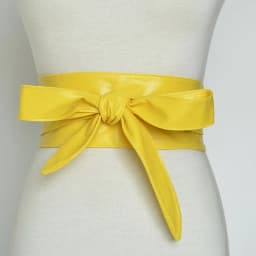 New Wide Waistband Ladies Fashion Decorative Ribbon Bow Tie Women Fashion White Belt Soft and Comfortable Designer Belt Green