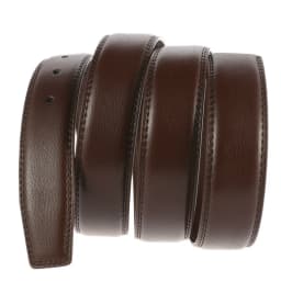Men's Belt 100% Pure Cowhide Buckle Belts No Buckle Men High Quality Male Genuine Leather Belt with Holes High Quality 3.5cm