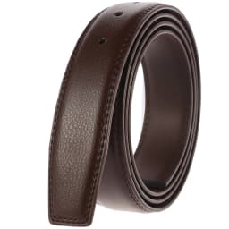 Men's Belt 100% Pure Cowhide Buckle Belts No Buckle Men High Quality Male Genuine Leather Belt with Holes High Quality 3.5cm