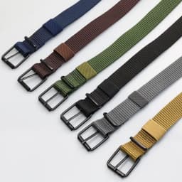 New Porous Pin Buckle Canvas Belt Men's Fashion Versatile Belt Student Youth Military Training Extended Denim Designer Belt