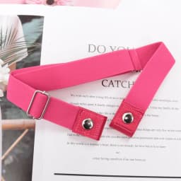 29 Colors No Buckle Elastic Belt for Women Men Unisex Stretch Belt for Pants Jeans Casual Buckle Free Adjustable Invisible Belt